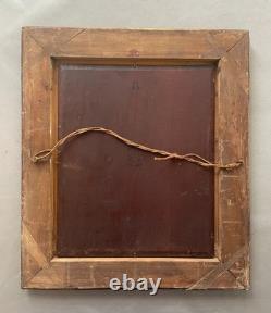 Richard Ranft, Portrait of a Woman in a Garden, Signed Antique Painting