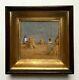 Signed Painting, Oil On Panel, Harvest Landscape, Box, Painting, 20th