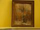 Signed By Alfred Blondeau 1850 Small Oil On Canvas Of A Forest Understory #1262#
