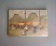 Small Oil On Wood Of Parisian Animated Life Early 20th Century Signed R Lamoré