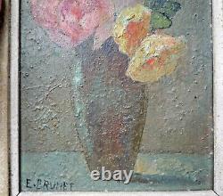 Small Painting Of The Symbolist Painter Emile Brunet (1871-1943)