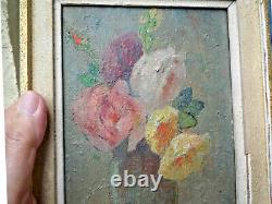 Small Painting Of The Symbolist Painter Emile Brunet (1871-1943)