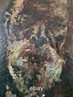 Stanislas Torrents (1839-1916) Self-portrait Oil / Panel Frame Source