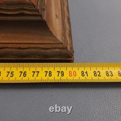 Still Life Painting of Fruits Oil on Canvas Wooden Frame Signed Bazzi 1940s