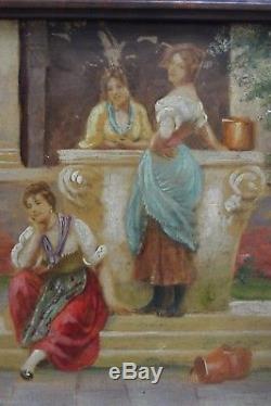 Sublime Painting Impressionist Oil! Italian French 1900's Or Before
