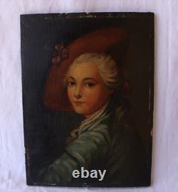 Superb 19th-Century Oil Painting on Wood – Antique Collectible Art