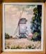 Tableau - Old Hst Wooden Mill Signed (ernest Fillemont 1951 - Belgian)