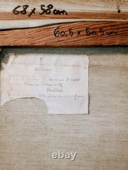 TABLEAU - Old HST Wooden Mill Signed (Ernest Fillemont 1951 - BELGIAN)