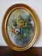 Teixido Oil On Panel Signed, In Medallion, Gilded Wooden Frame
