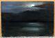 Table Ancient Oil Landscape Sea Twilight Sky Night Moon Josey Pillon 1902