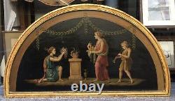 Table Ancient Oil Raphael Poggi Scene Neo Pompeian Type Pompei XIX Frame