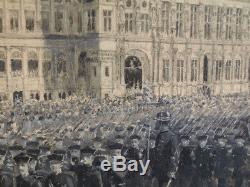 Table City Hotel Parade Military Paris Festival 14 July1882 Marine Baldo