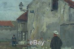 Table Former Eugène Chaperon Landscape Rosny Bustling Waterloo History 1881 X 2