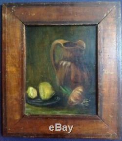 Table Impressionist Still Life Old Way Van Gogh Oil On Wood