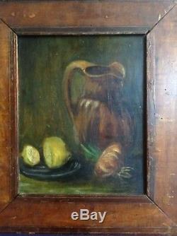 Table Impressionist Still Life Old Way Van Gogh Oil On Wood