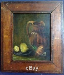 Table Impressionist Still Life Old Way Van Gogh Oil On Wood