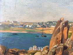 Table Landscape Diben Morlaix Morlaix Brittany In 1900 Henri Prosper Wirth