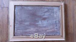 Table Old Navy Oil On Wood Eugene Jacquet End 19th