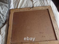 Tableau Breitwieser Alsatian Painter Neo-Impressionist Hsb 46x38 8f May 1945