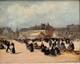 Tableau Fernand Le Gout-g&eacute;rard (1856-1924) Market Scene In Brittany