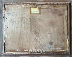 Tableau HSP Martigues Marine animated sailboats signed J. Ropion from 1931