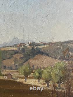 Tableau HSP Orientalist Pastoral signed Eugénie Clarac (1886/1960) Algeria