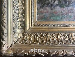 Tableau HSP Orientalist Pastoral signed Eugénie Clarac (1886/1960) Algeria