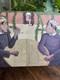 Tableau & Oil Painting On Canvas Jalil Moukim Morocco 1988 Painting