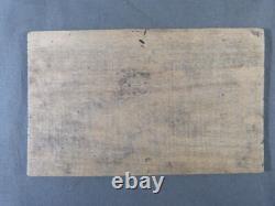 Tableau Soldiers of the 1870 War oil painting on wood panel