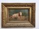 Tableau By Walter Biddlecombe 1856 - 1938 English Painter (southampton) The Cow