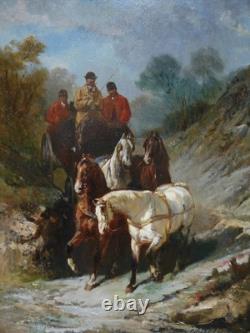 Tableau of Harness Horses. James Alexander WALKER (1831/41-1898), equestrianism