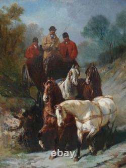 Tableau of Harness Horses. James Alexander WALKER (1831/41-1898), equestrianism