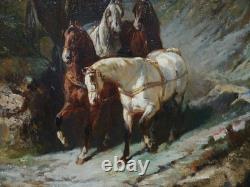 Tableau of Harness Horses. James Alexander WALKER (1831/41-1898), equestrianism