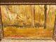 Tableau Signed By Roger Jammes Landscape Undergrowth. Oil Painting On Canvas
