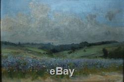 The Blue Field, Fernand Quignon (1854-1941)