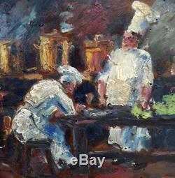 The Cookers. Rare & Powerful Table 1920. The Charm Of A Soutine Work