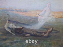 The Grim Reaper Death Painting Symbolic Allegory of the 19th Century