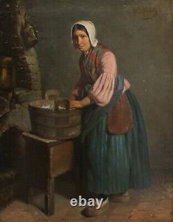 The Washer Franz Meerts (1836-1896), Belgium, Small Craft