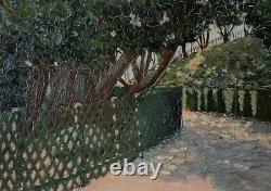 Torres 1938. Remarkable Nabi. View Of A Park & Style Near De Vuillard & Denis