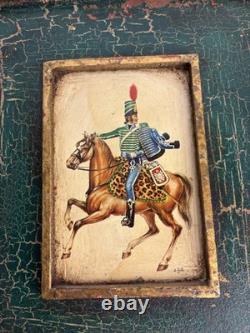 Two Oil Paintings on Wood, Signed