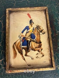 Two Oil Paintings on Wood, Signed