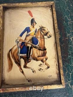 Two Oil Paintings on Wood, Signed
