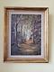 Undergrowth. Oil On Canvas Framed Signed Cerckel