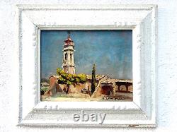 VIRGILIO CARMIGNANI (1909-1992) Old chapel of St-Anne in Cagnes-sur-Mer, HSP