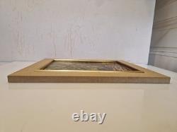 V. Makovsky - Oil on cardboard Underbrush scene Realism dated 1923