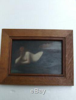 Very Nice Little Table Of Jean-jacques Henner