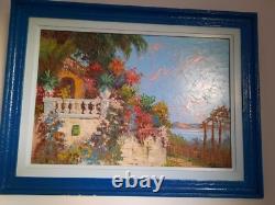 Very beautiful painting on wood