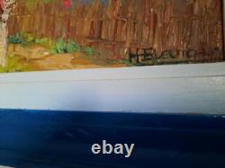 Very beautiful painting on wood