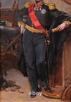 Victor Chavet portrait Vice-Admiral Jacques Bergeret at Versailles Castle naval