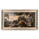 Vilia, Underwood Landscape. Large Oil On Canvas 20th Century